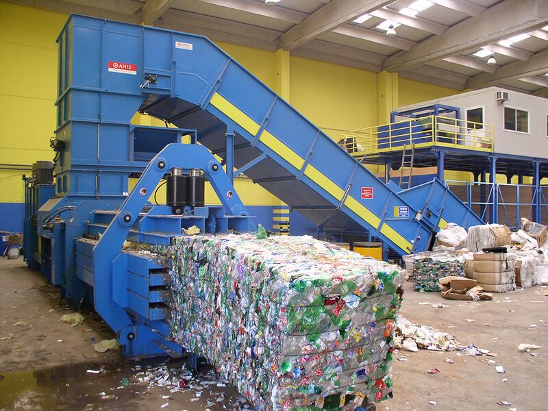 Kanalballepresser - plast - Anis