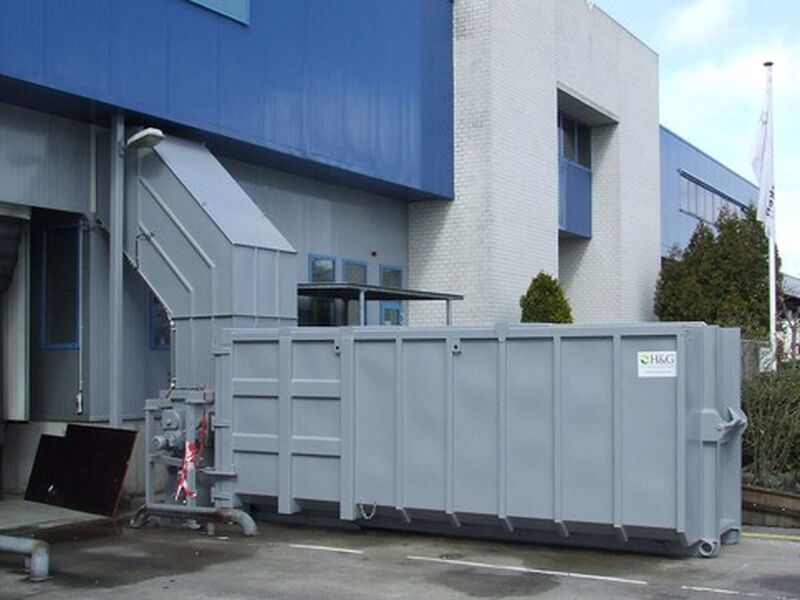 Ifyldning fra andet niveau - skruekomprimator