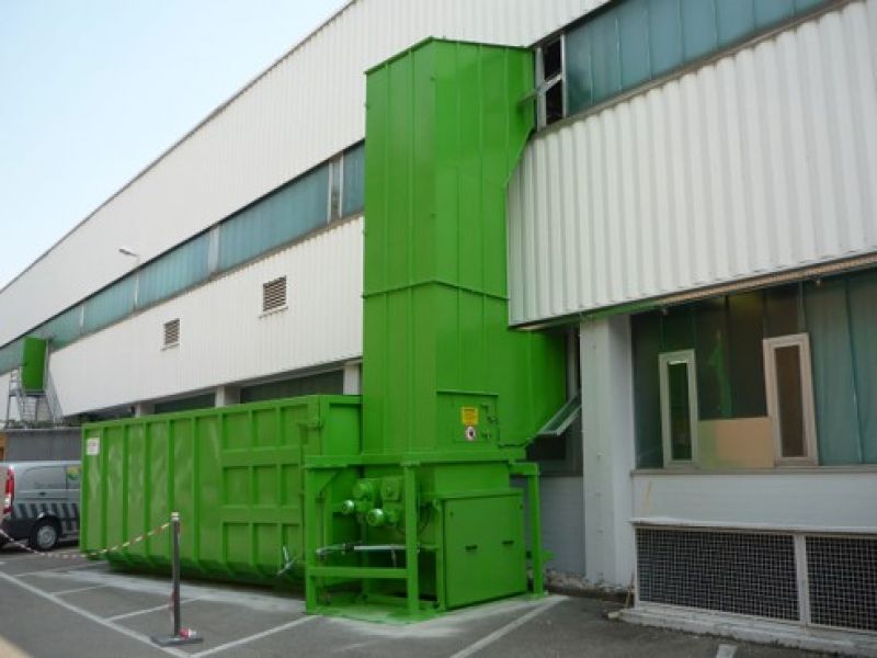 Skruekomprimator ifylding 2 etager