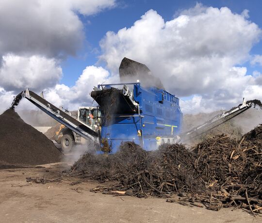 Sortering med stjernesigte i 3 fraktioner