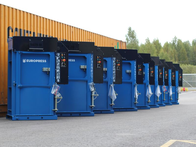 Balex ballepressere - klar til transport