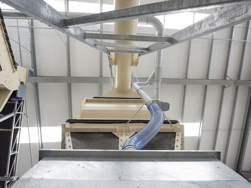 Close up gips anlæg