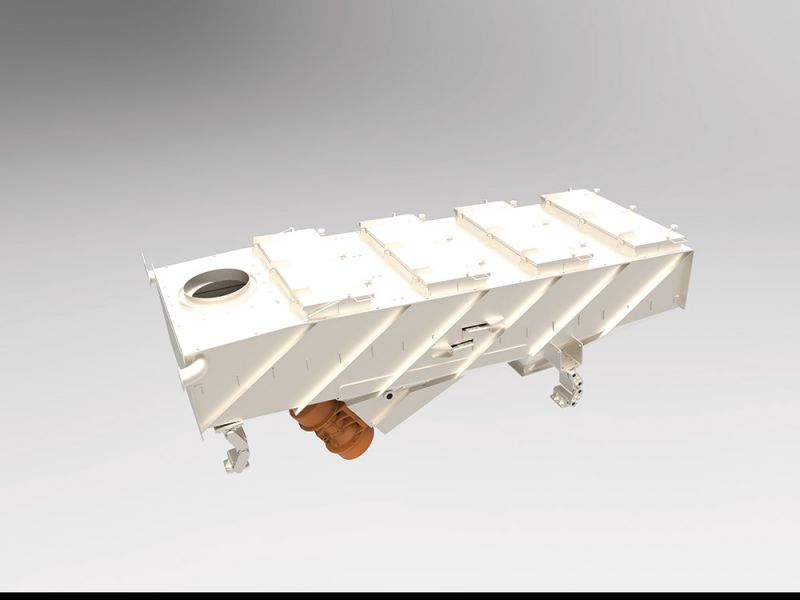 Vibrationssigte til gipsrecycling