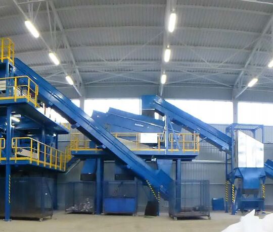 Redwave anlæg sorterer for Marius Pedersen i Slovakiet