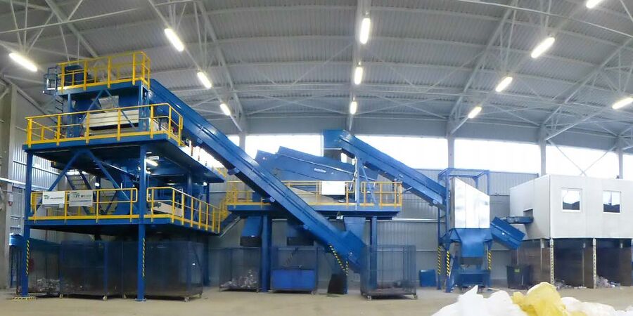 Redwave anlæg sorterer for Marius Pedersen i Slovakiet