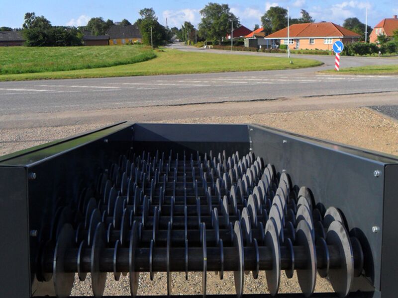 Rullesigte til sortering af diverse materialer