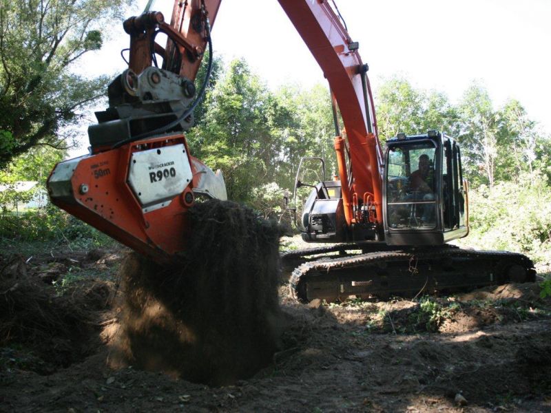 Rodskærer i arbejdsindsats Woodcracker R900