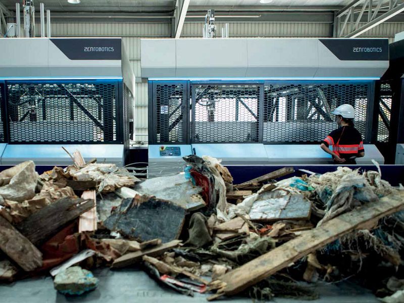 ZenRobotics anlæg - affald