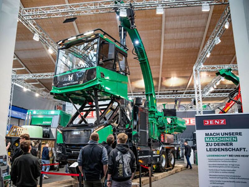 JENZ nyt kabinekoncept til flishuggere Hack-Thor - ReTec