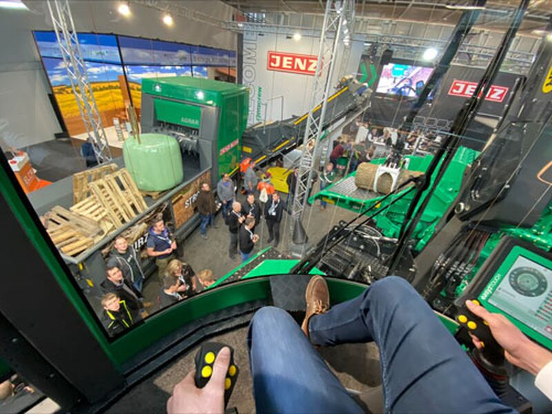 Jenz Hack-Thor udsigt fra kabinen - ReTec