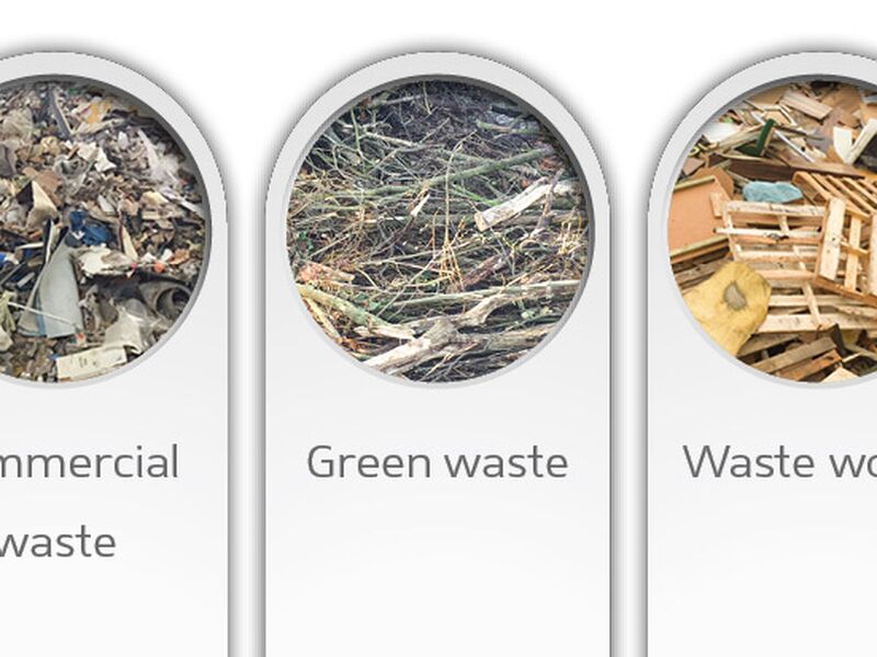 Input til neddeling i Forus shredder - ReTec