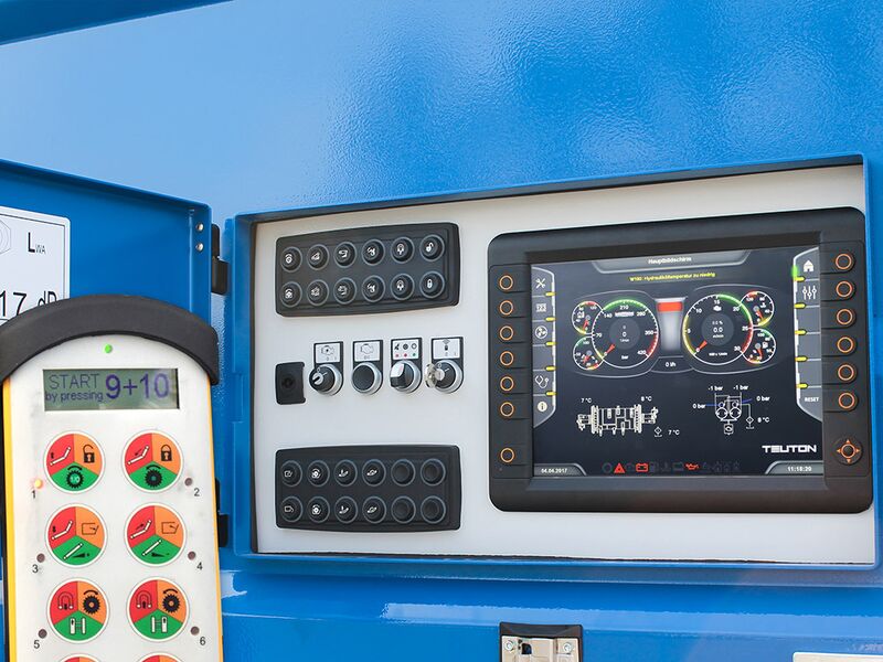 Brugervenlig betjeningspanel