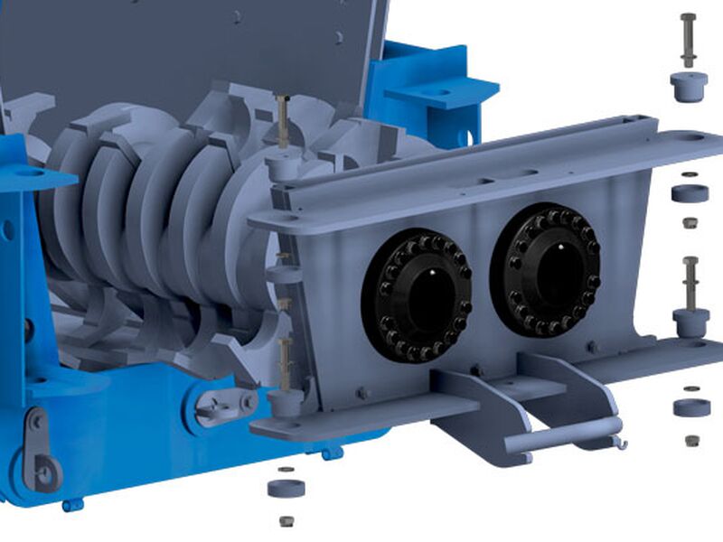 Eggersmann Impaktor 250 Quick change systemet - ReTec