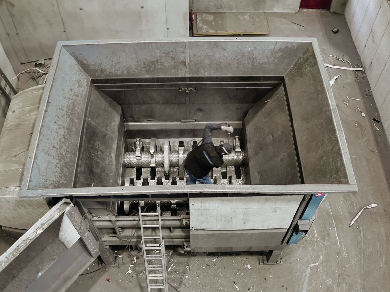 ZR rensning af knivsystemet