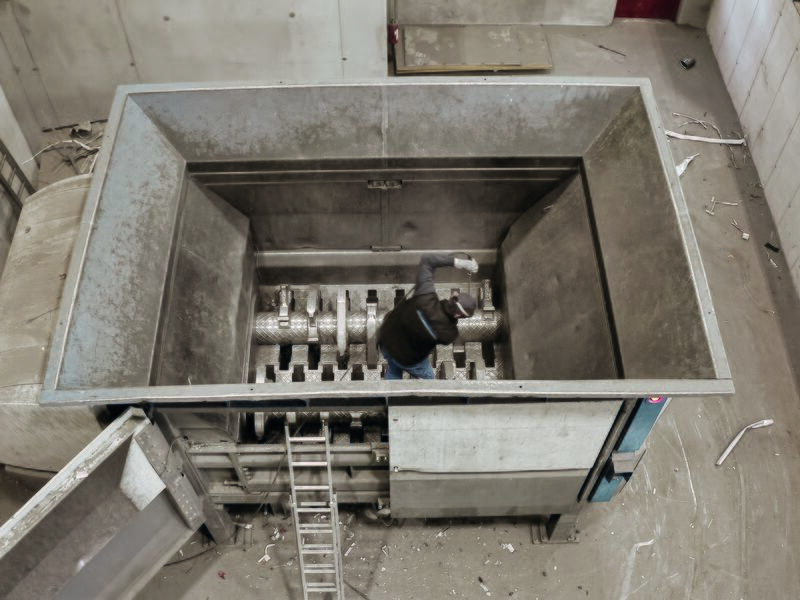 ZR rensning af knivsystemet