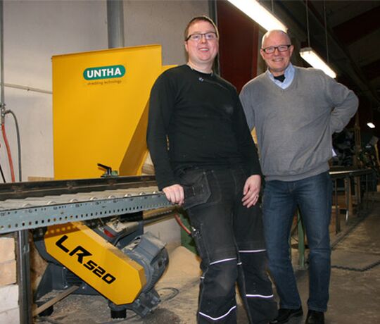 Neddeling af afskær anvendes til opvarmning