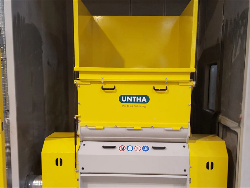 Untha LRK neddeler til plast - ReTec 3