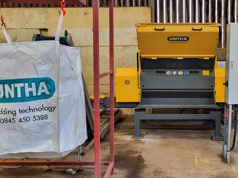 Untha LRK neddeler til plast - ReTec 8