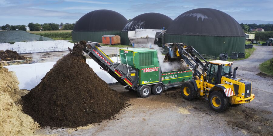 Bio-neddeler til biogasproduktion