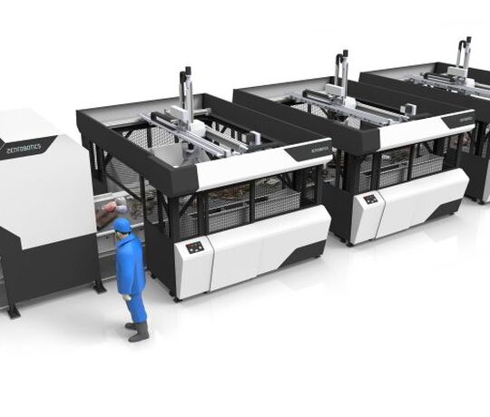 Robotter sorterer affald