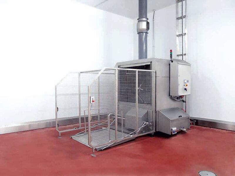 Elpress vaskesystem til pallekar - ReTec 1