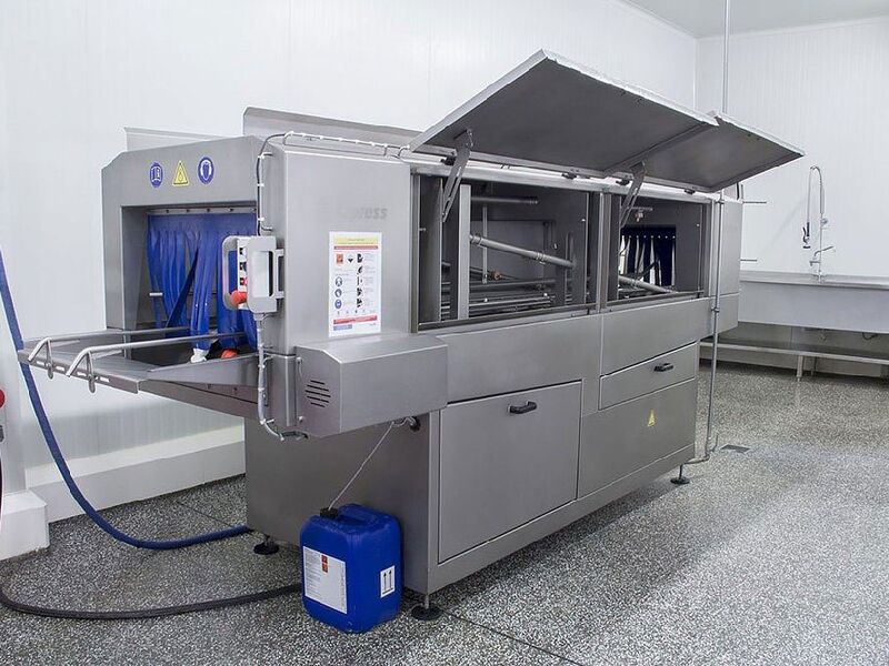 Åben vaskesystem til kasser fra Elpress - ReTec