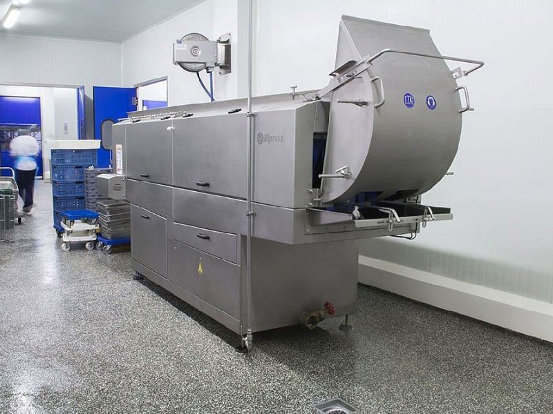 Vaskesystem til kasser fra Elpress - ReTec