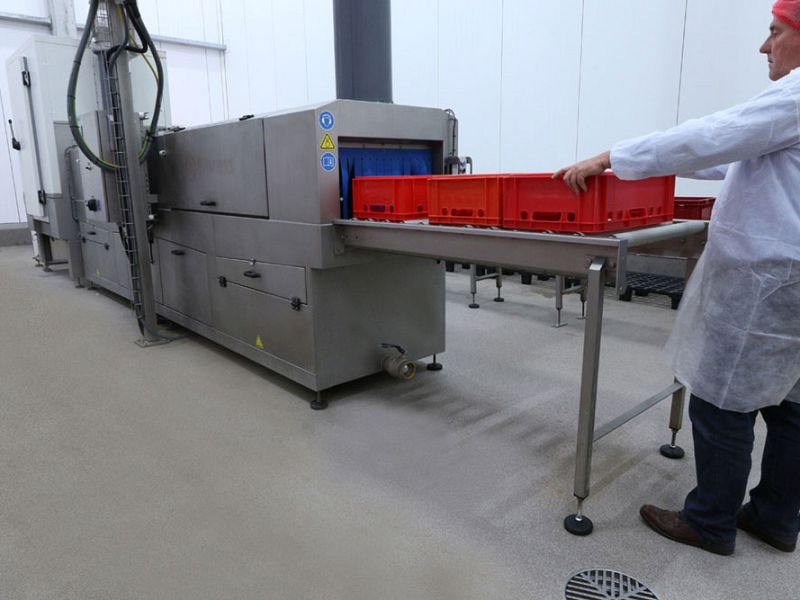 Vaskesystem til kasser fra Elpress - ReTec 11 