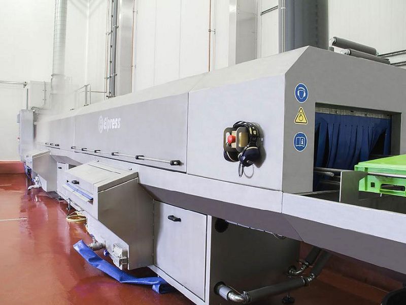 Vaskesystem til kasser fra Elpress - ReTec 6