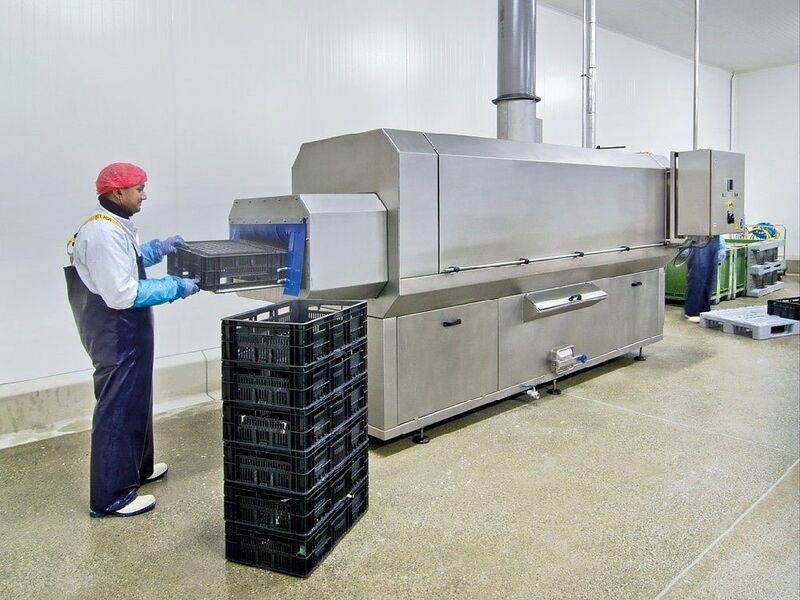 Vaskesystem til kasser fra Elpress - ReTec 7