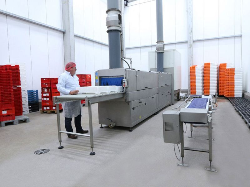 Vaskesystem til kasser fra Elpress - ReTec 9