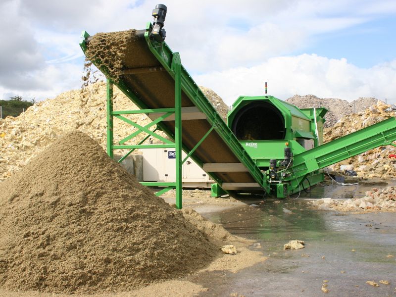 Stenuld til genanvendelse