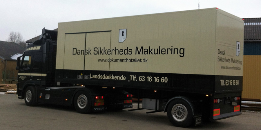 Dansk Sikkerheds Makulering - effektiv neddeling