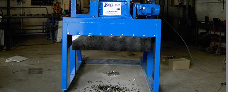 Glas- og flaskeknuser