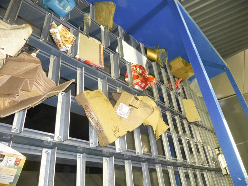 BRT Hartner ballistisk sigte til papir walking floor med affald - ReTec