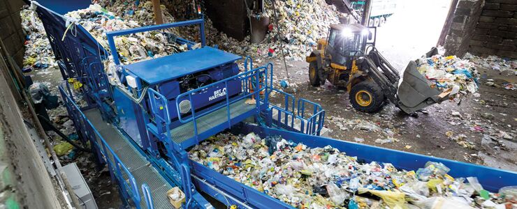 Optisk sortering af husholdningsaffald