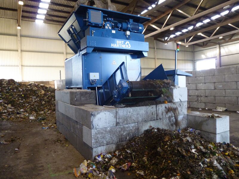 BRT Hartner poseåbner til små poser i drift - ReTec