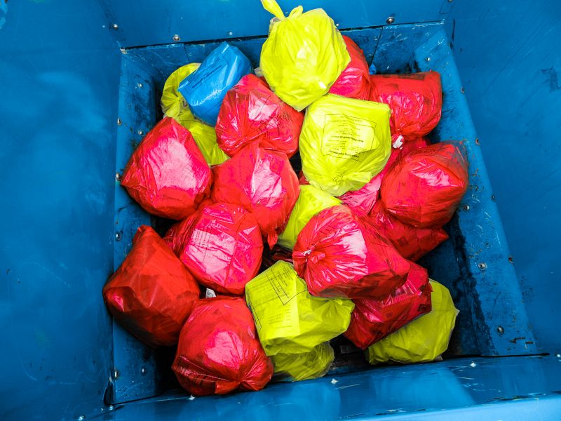 BRT Hartner poseåbner til små poser kig ned i tragt - ReTec