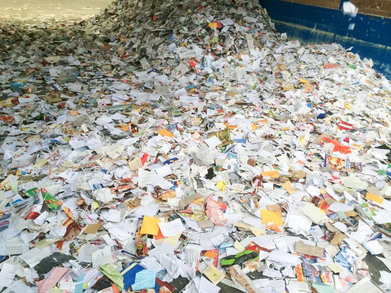 BRT Hartner rotorsigte finfraktion sorteret papir - ReTec