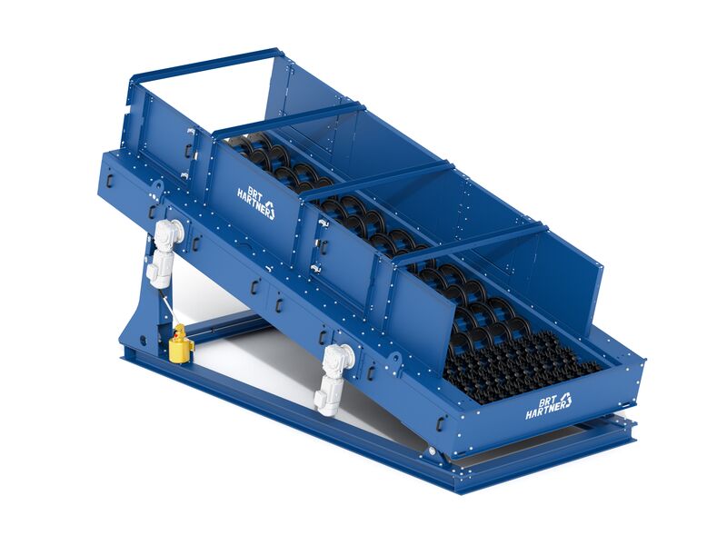 BRT Hartner rotorsigte til grovfraktion i pap - ReTec