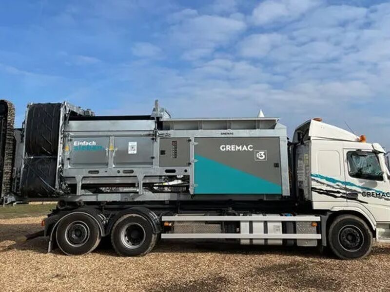 Gremac e3 tromlesigte på lastbil - ReTec