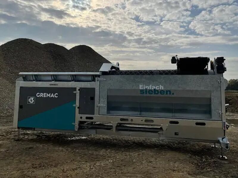 Tromlesigten Gremac e3 klar til transport - ReTec