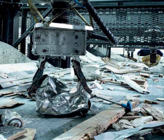 Robotsortering omkostningsbesparelser