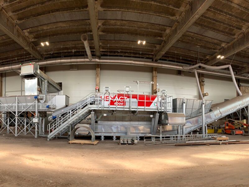 Ecostar Hexact sigte i anlæg med kompost - ReTec