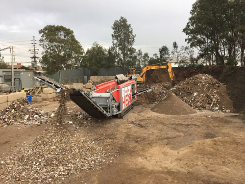 Ecostar Hextra sigte i konstruktions og nedbrydningsaffald_ReTec