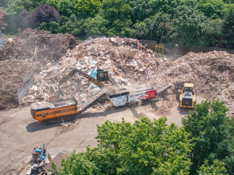 Ecostar NHexa sigte i affaldstræ - ReTec 2