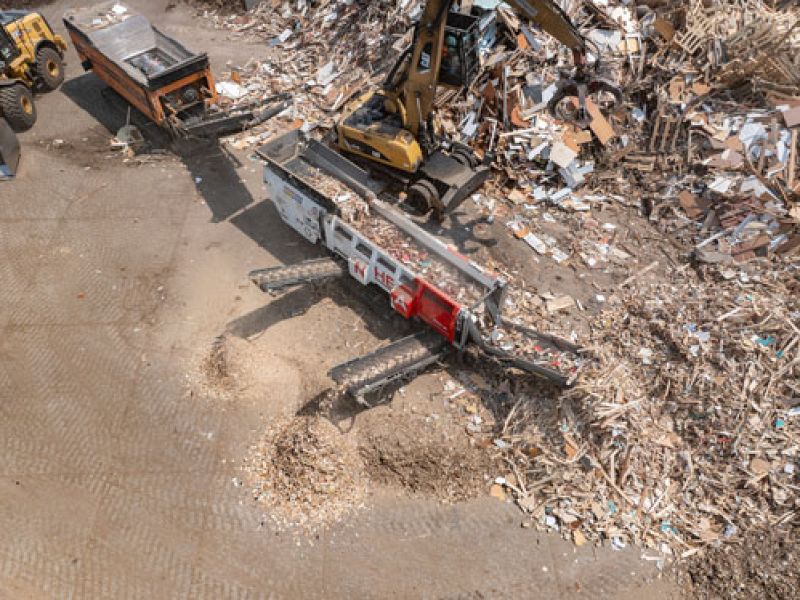 Ecostar NHexa sigte i affaldstræ - ReTec