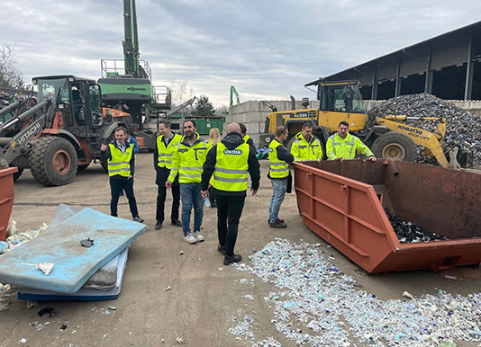 ReTec på besøg ved Untha 