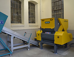 Untha LRK plast neddeling - ReTec