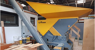 Untha LR1000 træ neddeler - ReTec